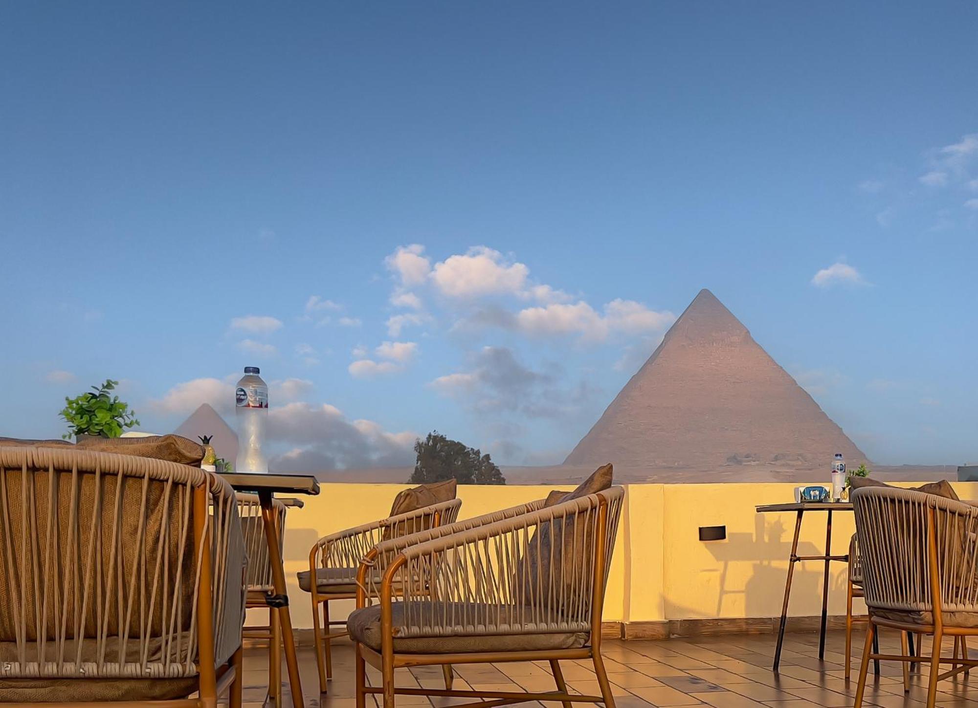 Pyramids Vista Inn Kafrat al Jabal Exterior photo